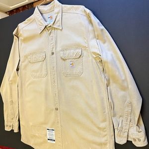 Carhartt FR Khaki Shirt LG